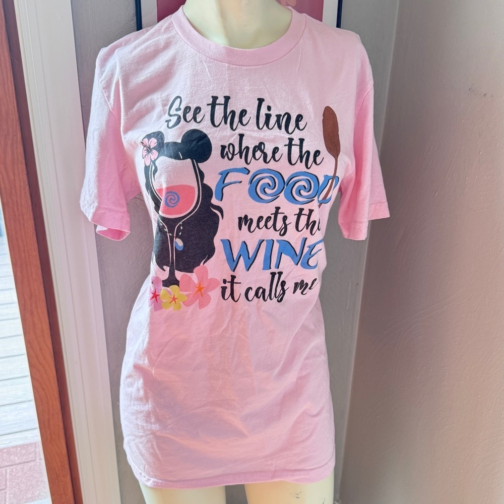 Wine/disney T-shirt